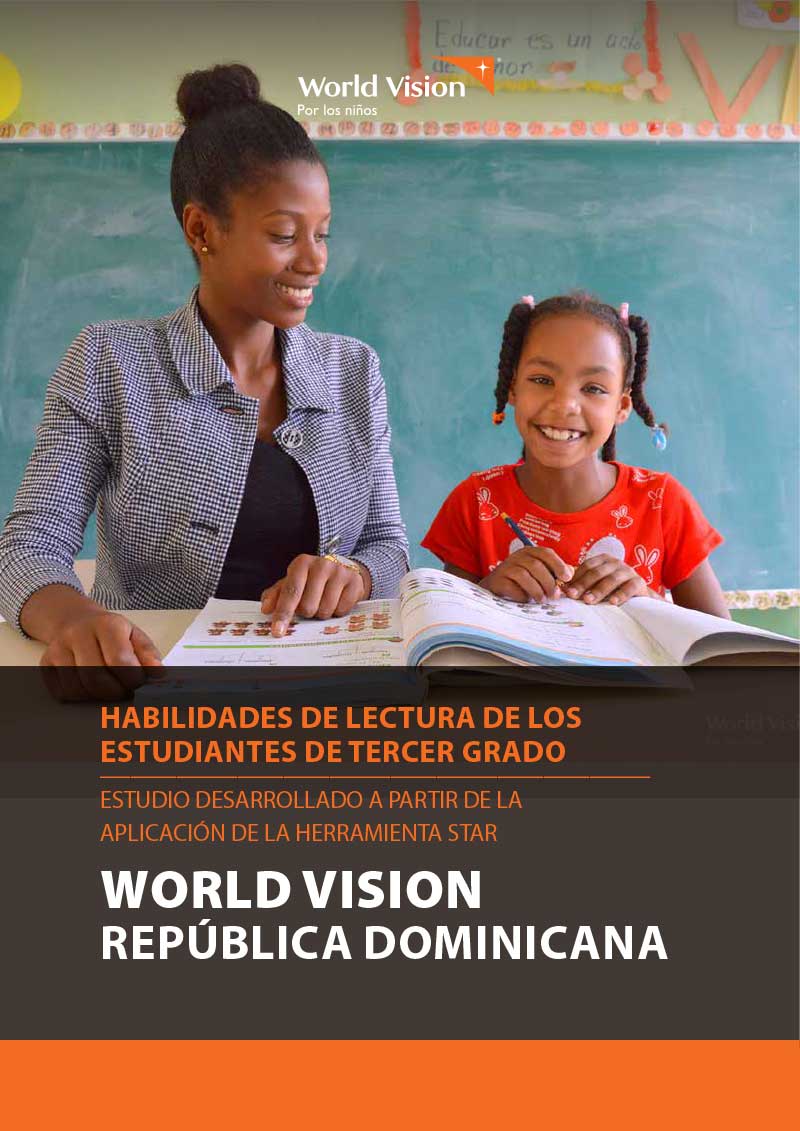 Estudio sobre las habilidades de lectura de estudiantes de tercer grado en República Dominicana.